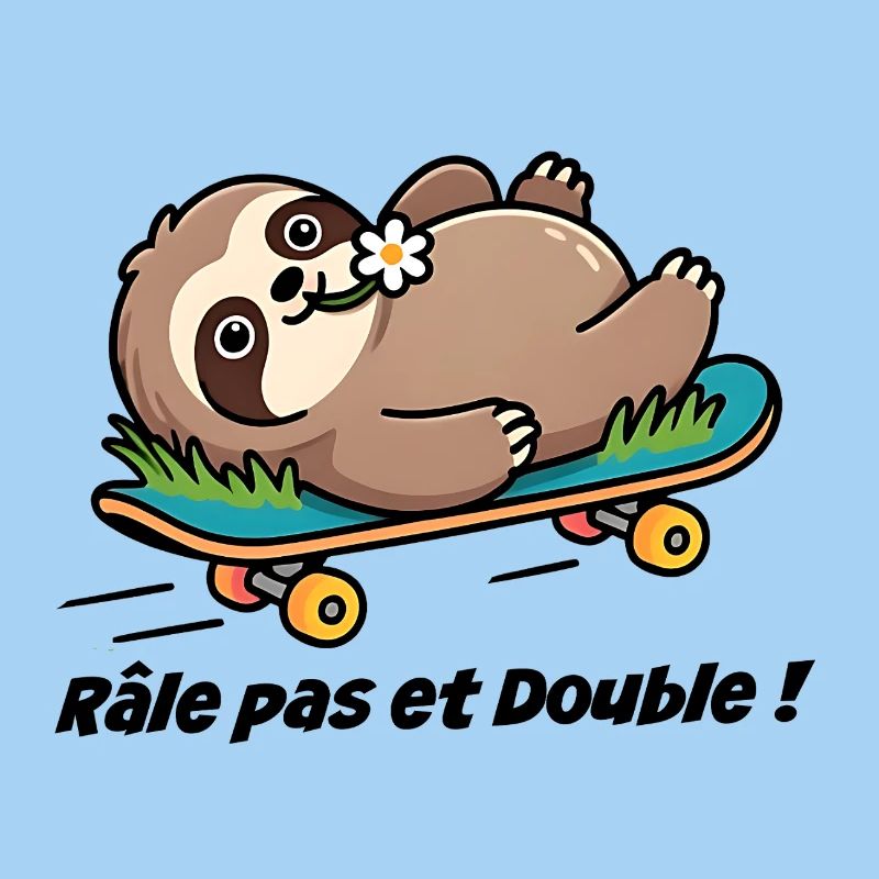 Caravan sticker, van Rattle and double!
