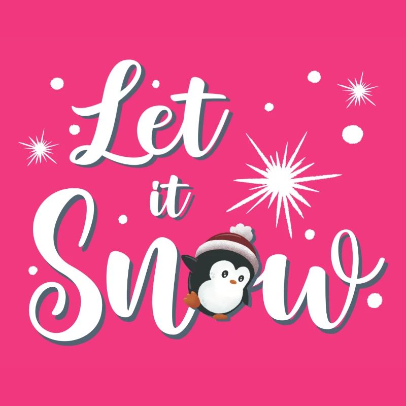 Let It Snow Pinguin