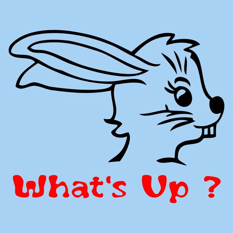 Rabbit in Easter stress