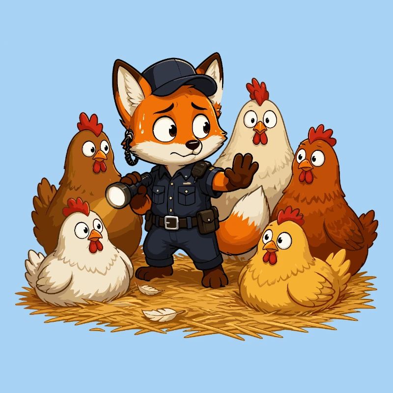 Fuchs Sicherheitsheld Hof