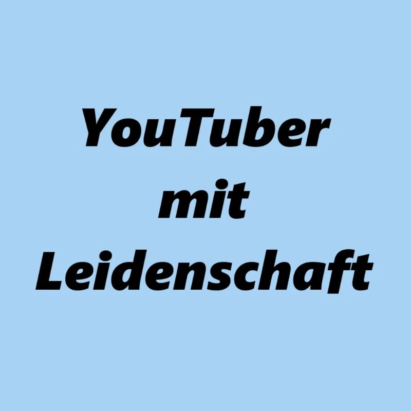 YouTuber passionné