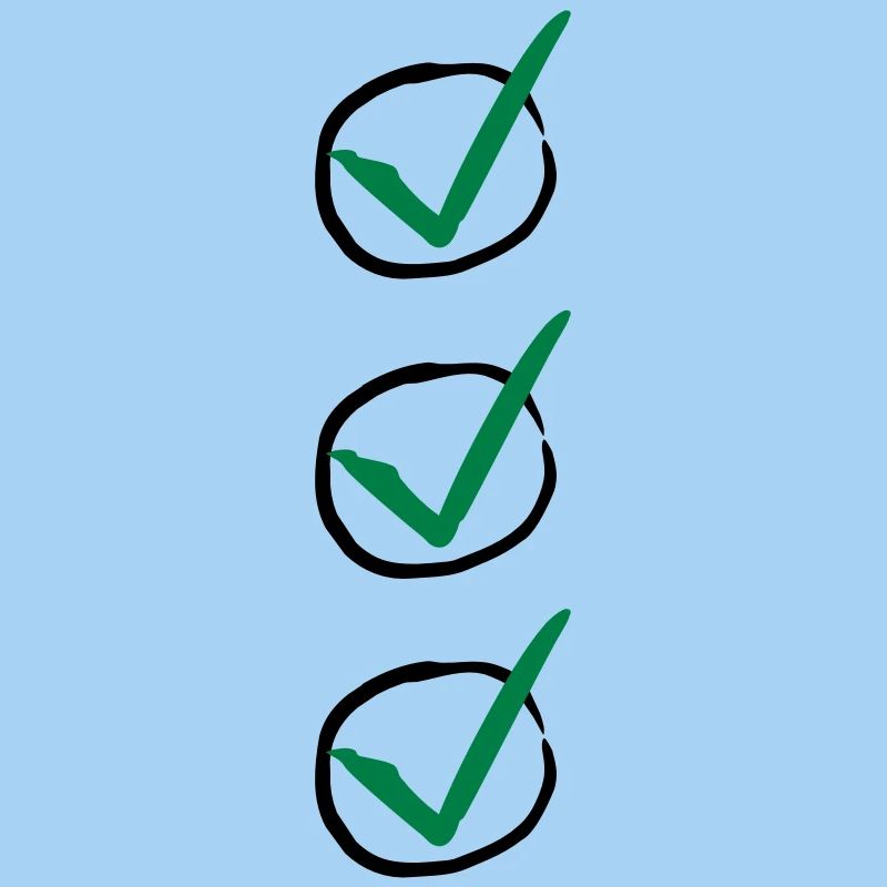 Three Checkmarks