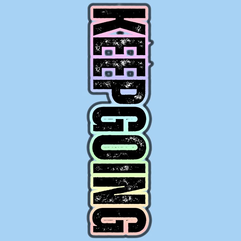 KEEP GOING - Thème vertical pastel