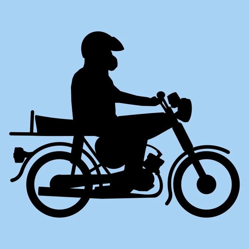 Simson mit Fahrer