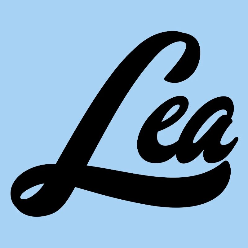 Lea Nom Abstrait Couleur Explosion Art Design