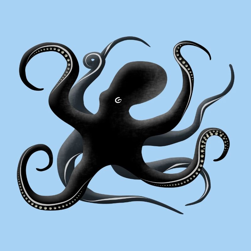 Octopus Silhouette