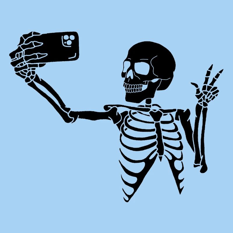 Ein letztes Selfie (schwarz)