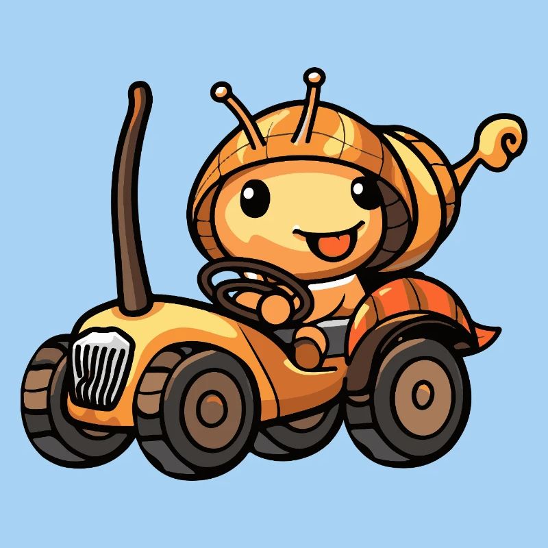 Éleveur de tracteurs à escargots