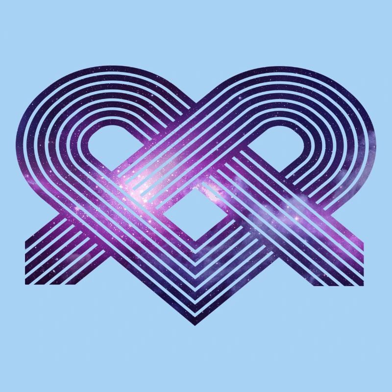 Birthday present space heart astrophysicist