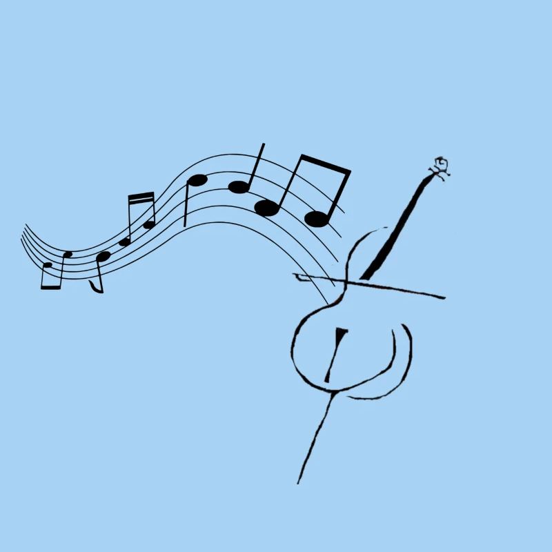 Cello mit Noten1