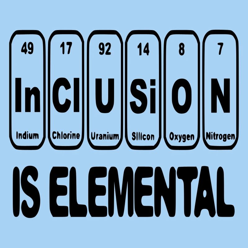 Inclusion is elementary, crucial, essential #