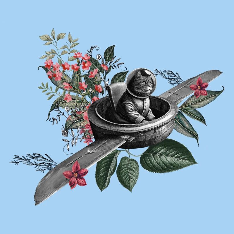 Die fliegende Katze