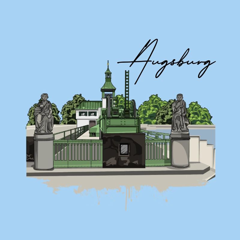 High Indulgence // High Customs // Augsburg // Illustration