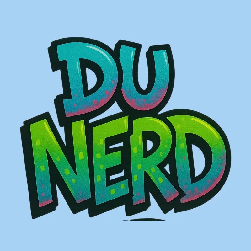 Nerd design with gradient