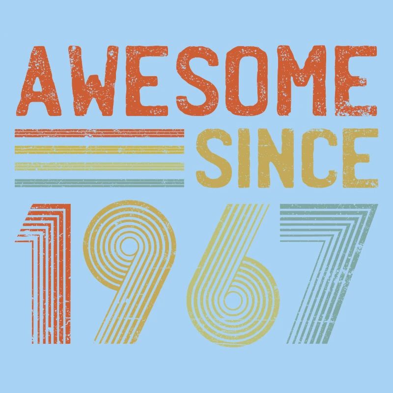 Retro 1967 Feier Design