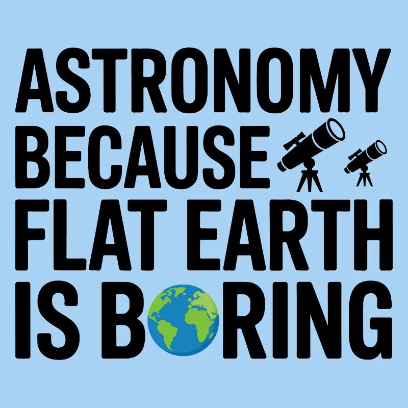 La science plutôt que la conception de la Terre plate