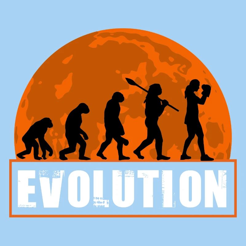 Boxe Evolution Boxeuse Fille Combat Boxe Boxe