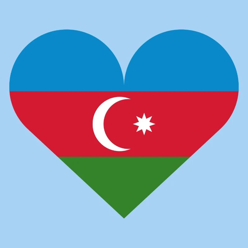 Drapeau du cœur de l’Azerbaïdjan