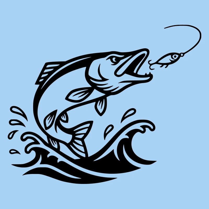 Pike Predator Silhouette