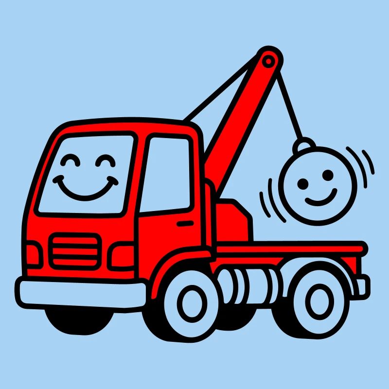 Scrap car children