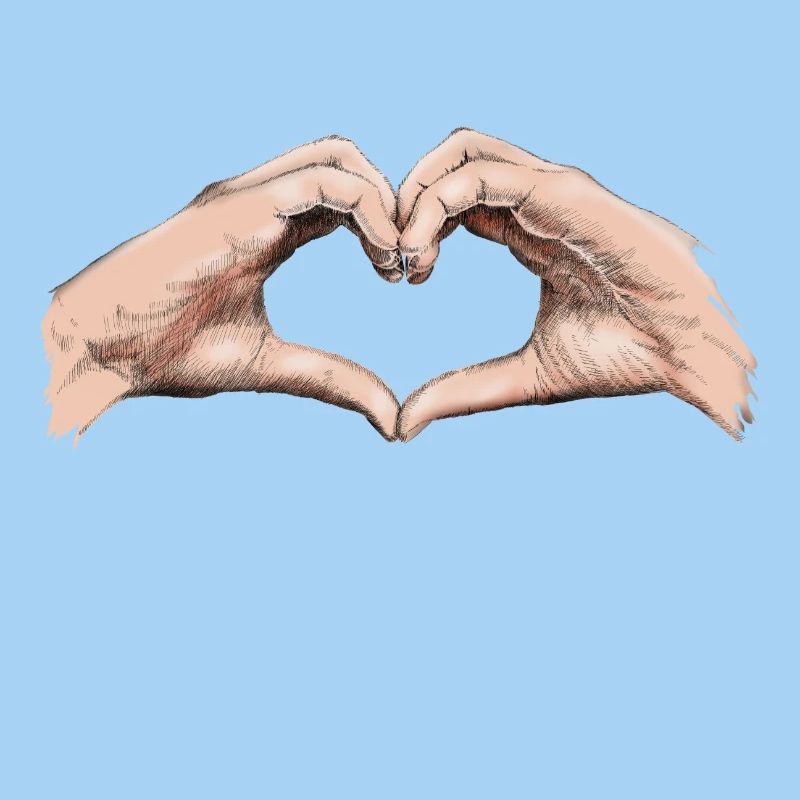 Hands heart