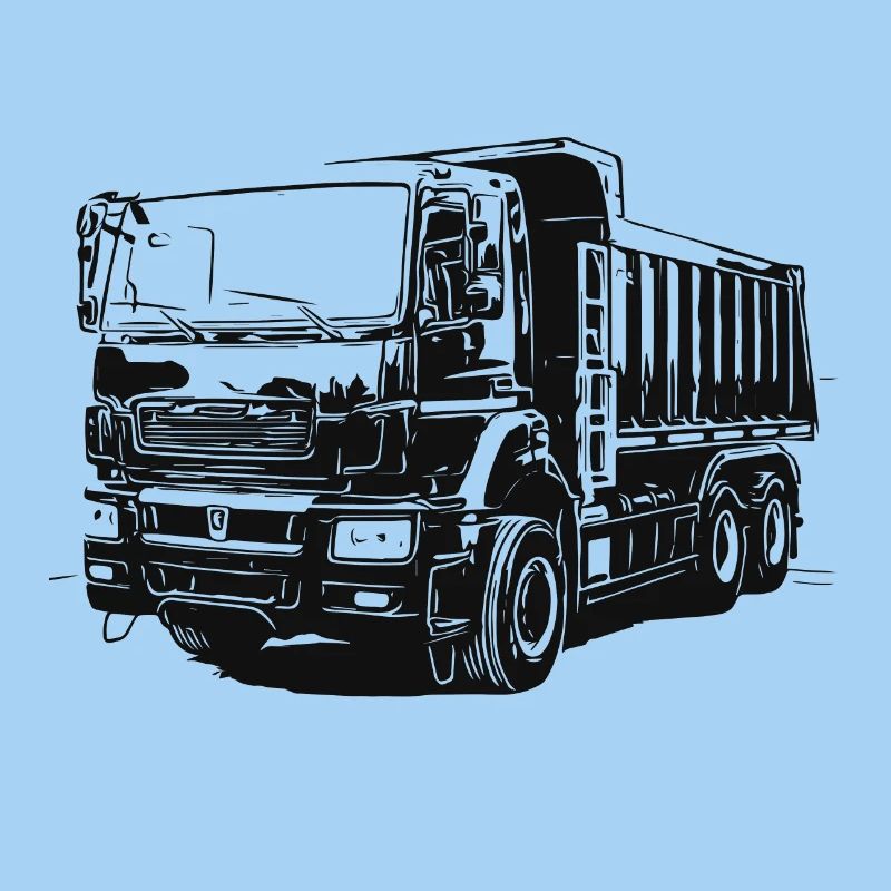KAMAZ - КАМАЗ Kipper