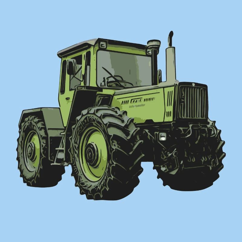 MB trac 1800 intercooler Traktor