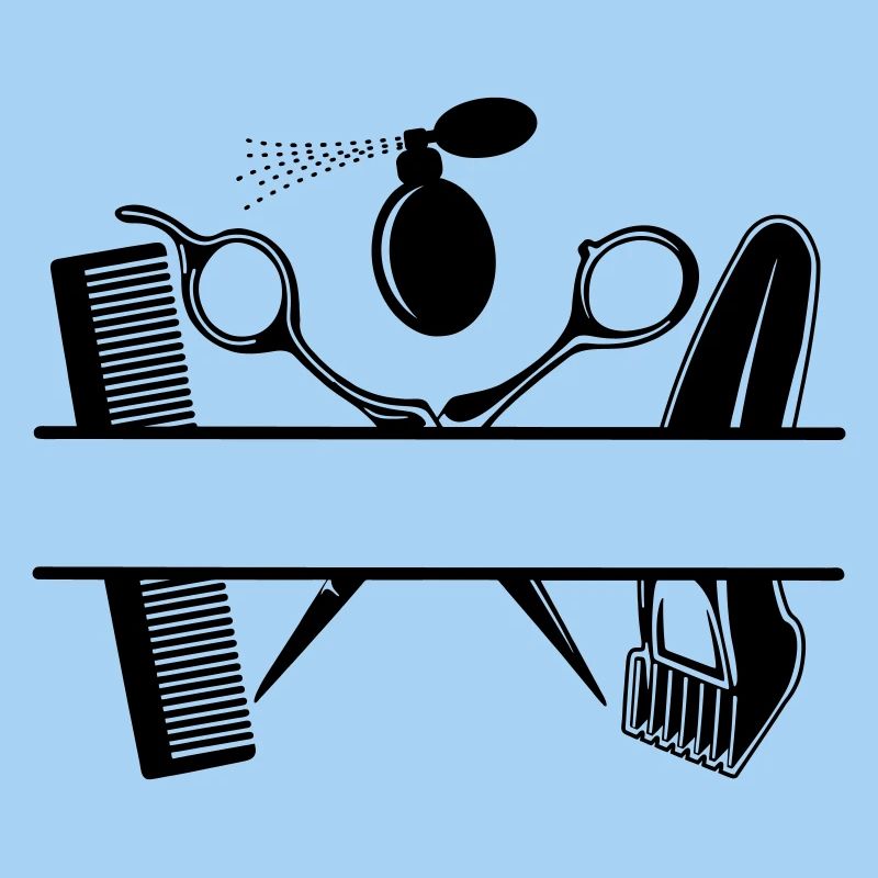 Friseur-Attribut-Text-Banner