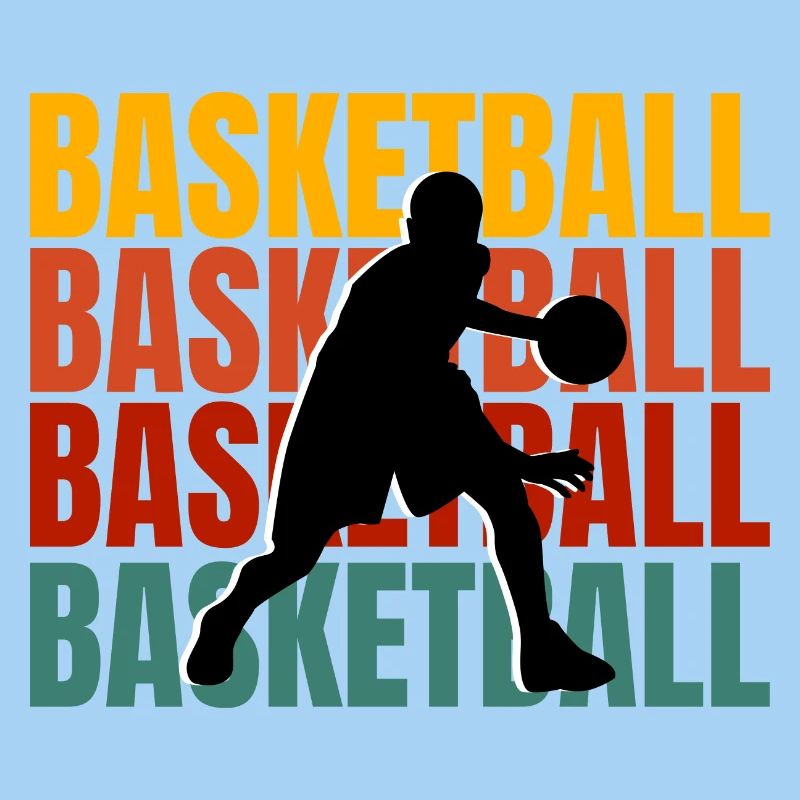 Basketball player dribbling