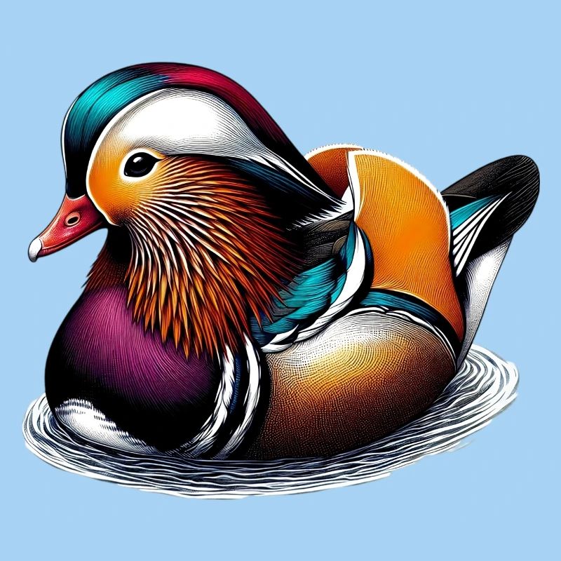 Mandarin duck