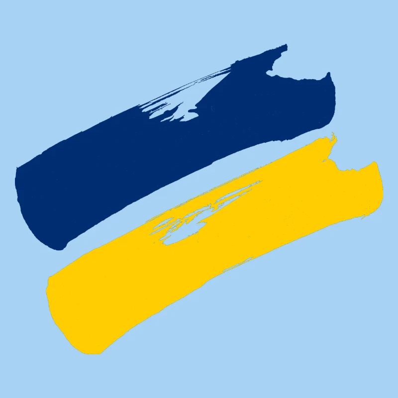 Drapeau de la Basse-Autriche - Rayures en brosse