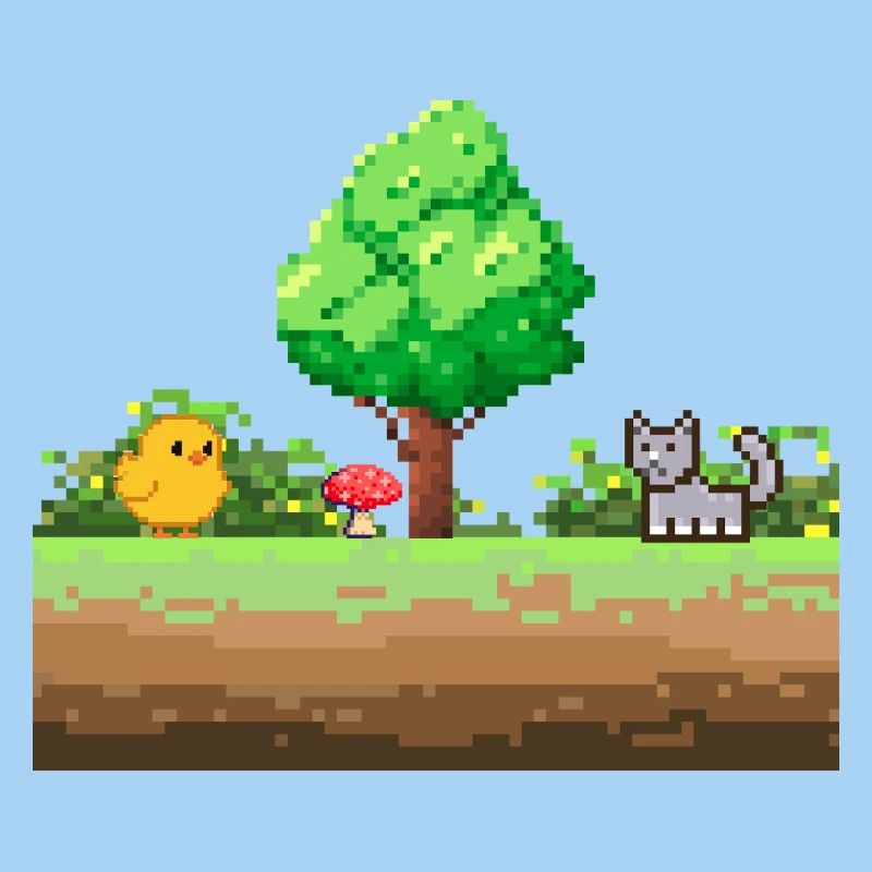 Aventure Pixel Garden