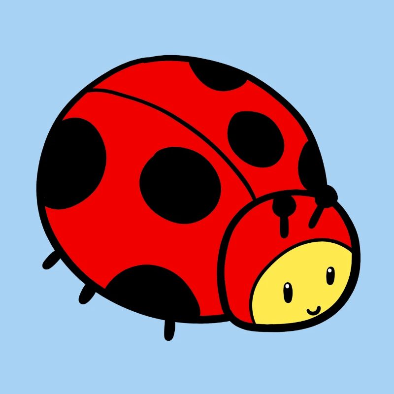 Junger Marienkäfer