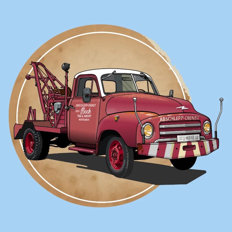 Abschleppwagen Oldtimer
