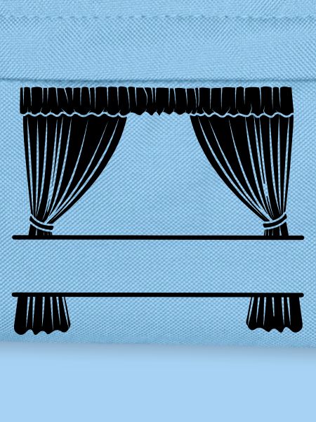 Curtains with recess