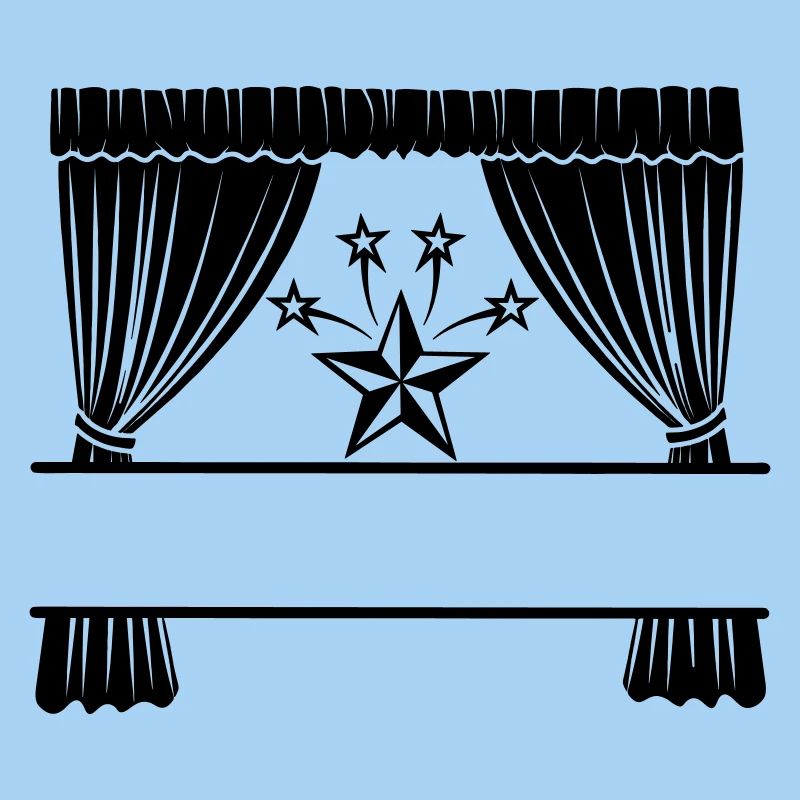 Vorhänge Ich bin ein Star