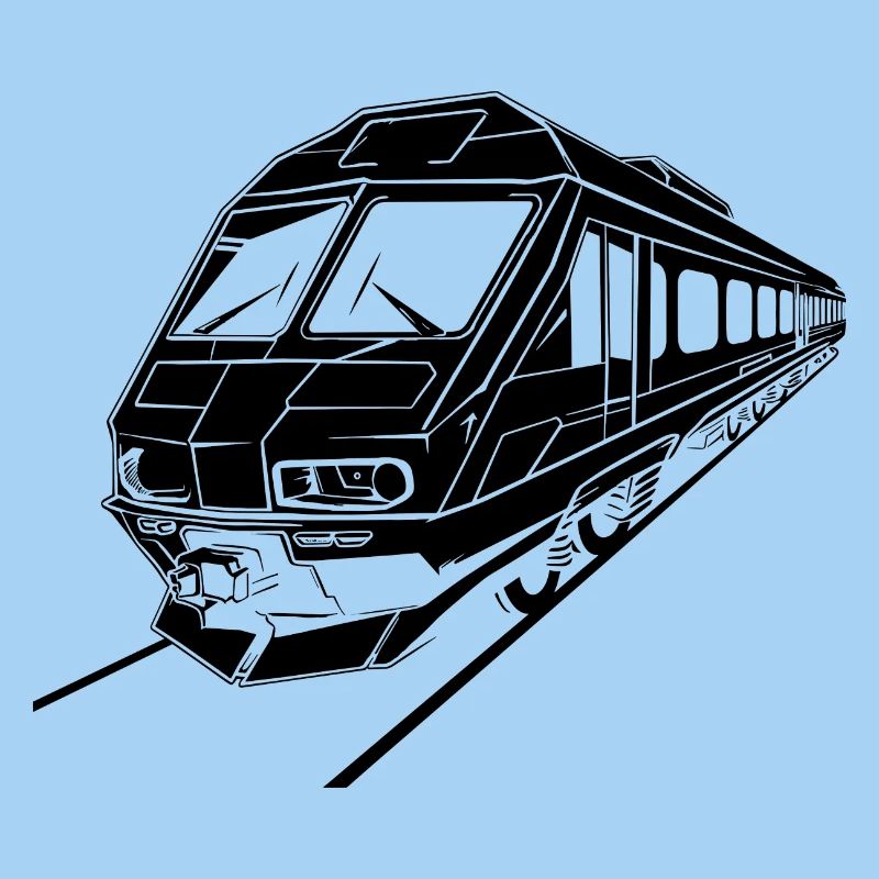 Zug Grafik