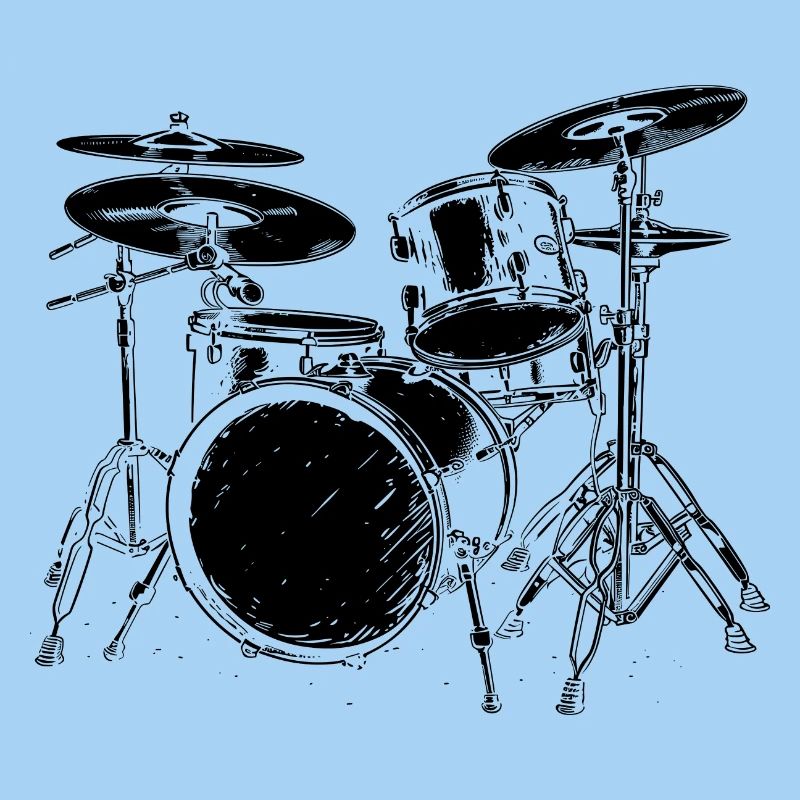 Drumkit Drawing