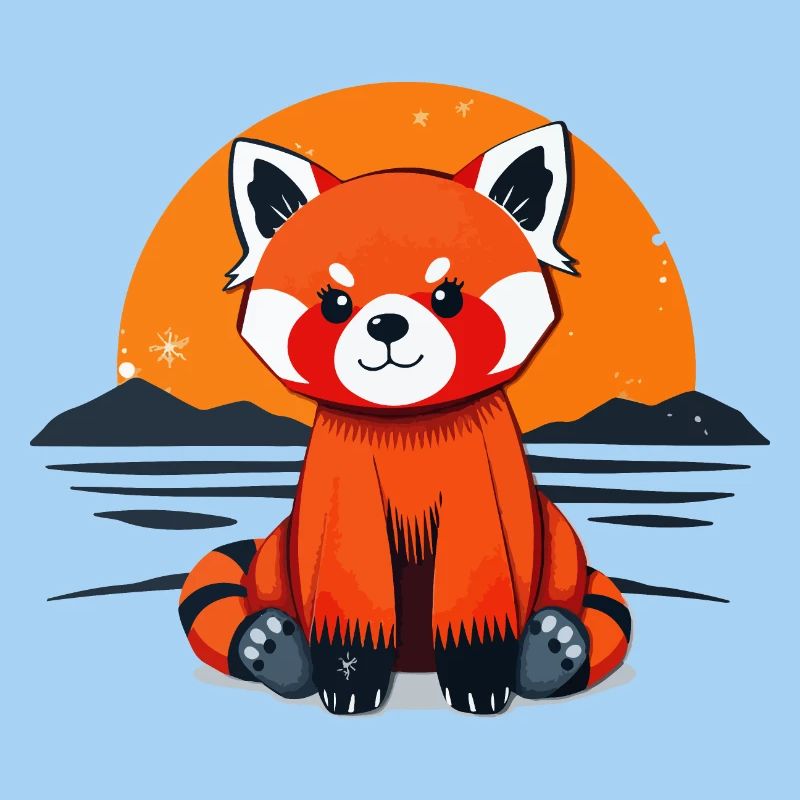 Charmanter Roter Panda