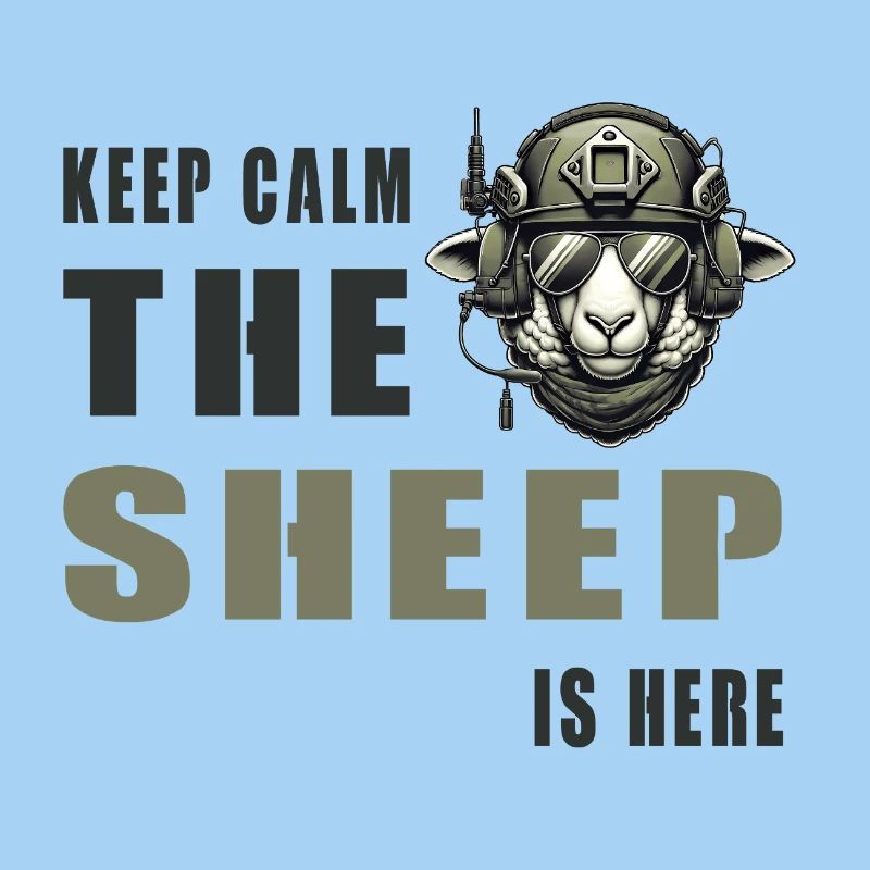 Schaf – Keep Calm Design