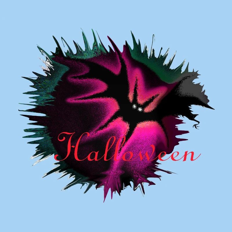 Nébuleuse d’Halloween Splash Bat Nuit Rose
