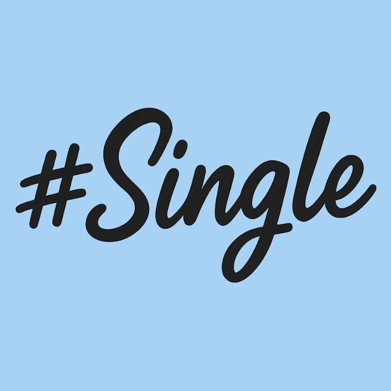 #Single – Statement Design in Handwriting