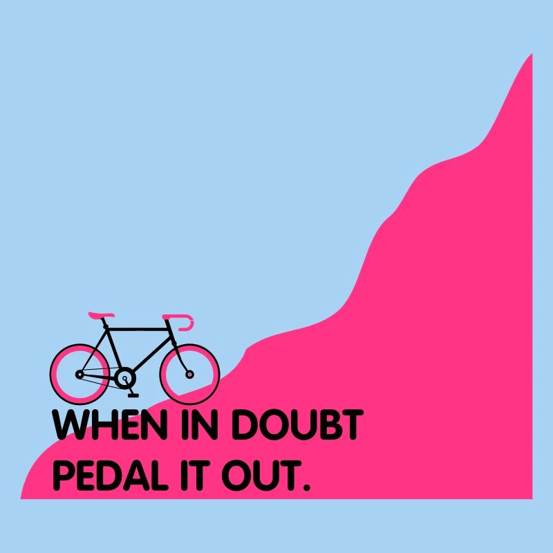 En cas de doute pédaler dehors - cyclistes solution