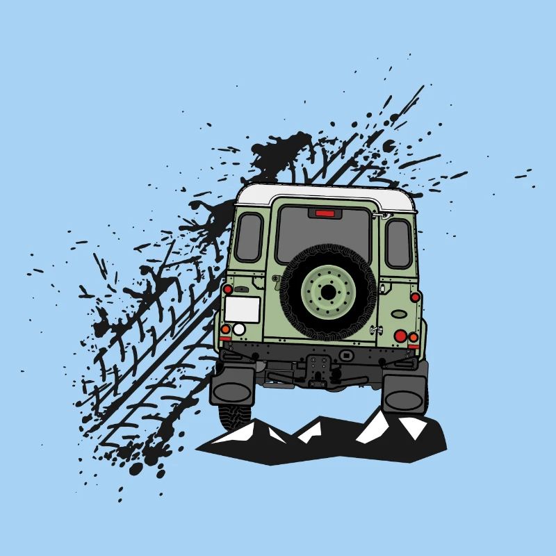 Defender Splash hinten