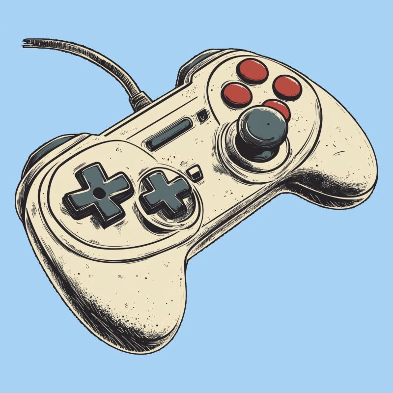 Videospiel-Controller, Gamepad-Symbol, Logo