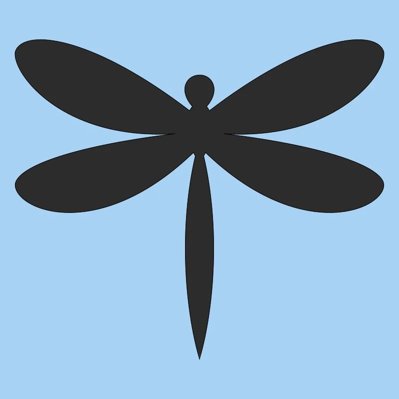 Dragonfly Silhouette