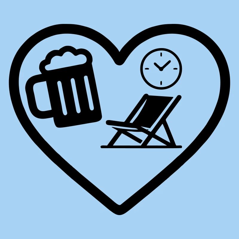 Humour de la maison d’invités Heart Beer