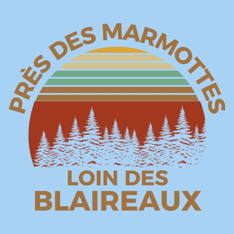 Marmots and Forests Retro Solar