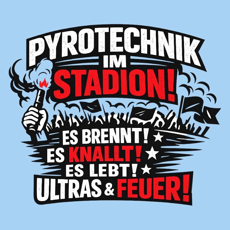 Pyrotechnik im Stadion