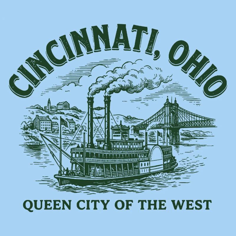 Cincinnati Dampfschiff Erbe